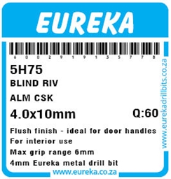 5H75 - Rivet Countersunk -5H75_label_T